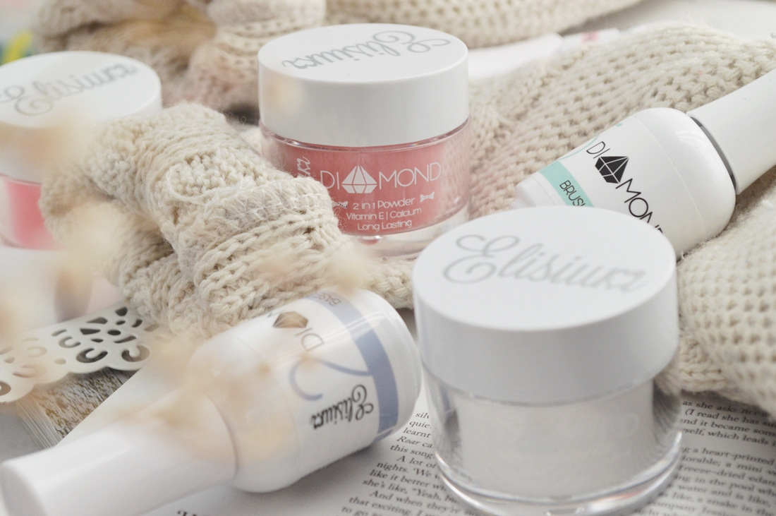 manicure tytanowy elisium diamond